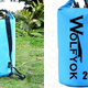 Wolfyok 20L Waterproof Dry Bag, $13 with code WLT5I8EA